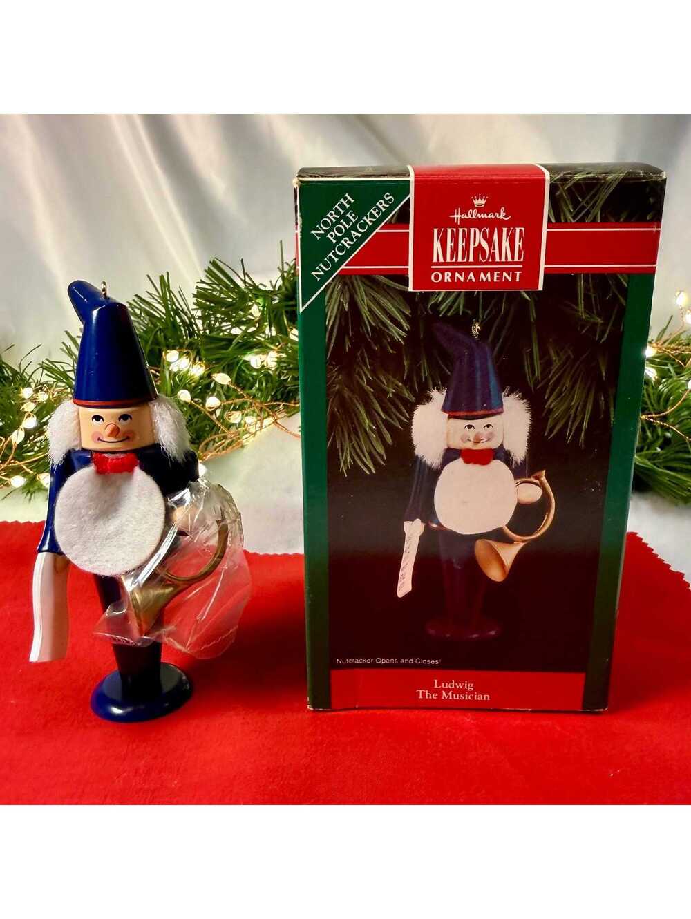Ludwig the Musician - Nutcracker - Hallmark Keepsake Ornament - 1992
